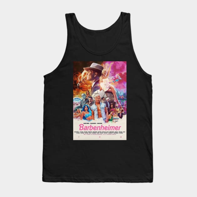 barbie x oppenheimer movie Tank Top by karaokes